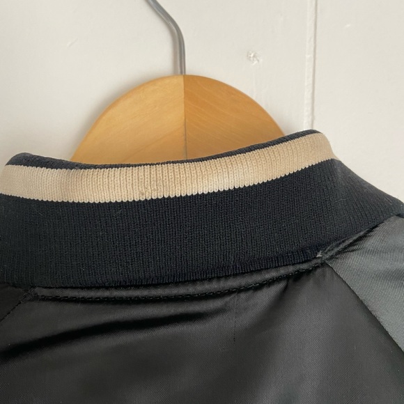 RARE - Vintage 1970s ELVIS IN CONCERT - Black Satin Tour Jacket - EXTRA LARGE - Picture 7 of 7